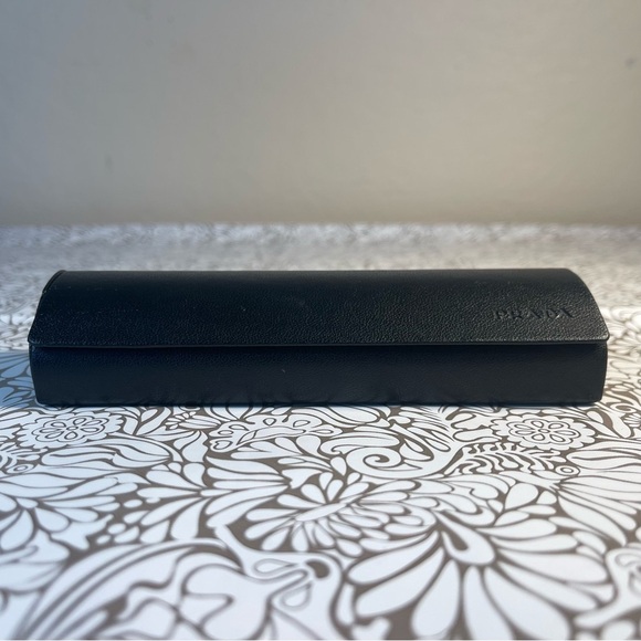 Prada Black Leather eyewear Case - Picture 3 of 10